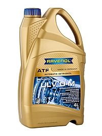 Масло трансмиссионное Ravenol ATF ULV D-M 4 л синт.
