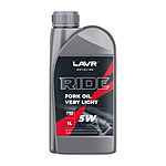 Масло вилочное LAVR RIDE FORK OIL 5W 1 л п/синт. Ln7782