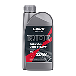 Масло вилочное LAVR RIDE FORK OIL 20W 1 л п/синт. Ln7786