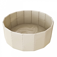 Сухой бассейн бежевый, складной, без шариков ДМФ-МК-02.62.01