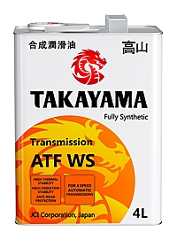 Масло трансмиссионное Takayama ATF WS 4 л синт. 100757