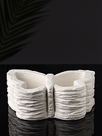 Фигурное кашпо " Бабочка" 13х9х6 см