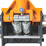 Домкрат Ombra OHT233S 3 т подкатной двухпоршневой 75-505 мм