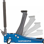 Домкрат Nordberg N32032 3,2 т подкатной супернизкий 75-500мм