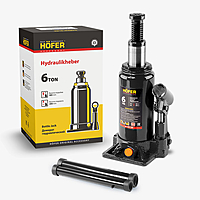 Домкрат Hofer HF902135 6 т бутылочный предохранит. клапан