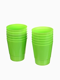 Стакан детский 200 мл, набор 12 шт., МИКС