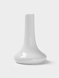 Ваза Hanna Knövell, d=14 см, фарфор, белая