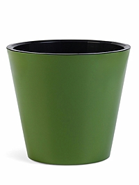 Горшок для цветов "Rosemary" D-23 см, 5 л с дренажной вставкой,, зеленый