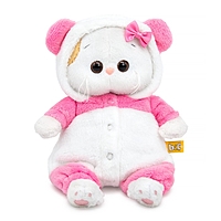 Мягкая игрушка «Кошечка Ли-Ли BABY» 18 см, в кигуруми «панда»