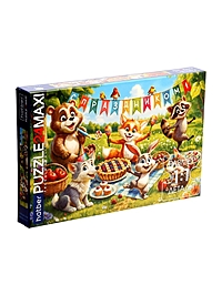 Макси-пазл 24 эл. "Праздник на полянке" 24ПЗ2_34877