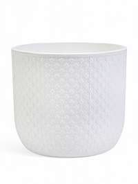 Горшок "Клевер" 4,5 л, D-20 см, h-18 см, цвет белый
