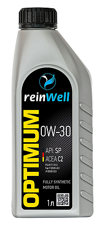 Масло моторное ReinWell 0W-30 SP C2 1 л синт. 4947