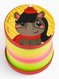 Funny toys Пружинка радуга "Веселая лошадка", цвета МИКС, d.-5см