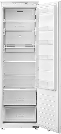 Встраиваемый холодильник Hyundai HBR 177S белый