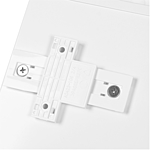 Встраиваемый холодильник Hyundai CC4033FV белый