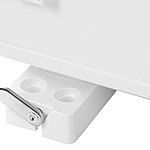 Встраиваемый холодильник Hyundai CC4033FV белый