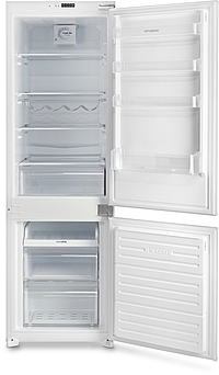 Встраиваемый холодильник Hyundai HBR 1782 белый