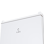 Холодильник Lex LSD100W белый