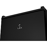 Холодильник Lex LSD100BL черный