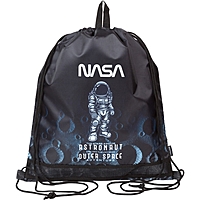 Мешок для обуви, 470х400 мм, deVENTE "NASA", вставка сетка, для мальчика