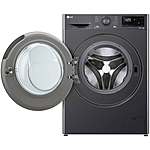 Стиральная машина LG F2V3PS6J с паром черный