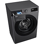 Стиральная машина LG F2V3PS6J с паром черный