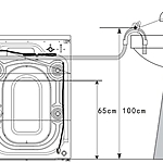 Стиральная машина Körting KWD 60DV107 с сушкой инверторный мотор белый