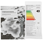 Стиральная машина Samsung WW80T3040BS/LP узкая инвертор серебряный