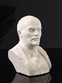 Бюст «Ленин В.И.», 11×9×8 см, натуральный, гипс