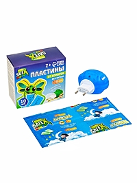 Комплект от комаров SAFEX KIDS (фумигатор+пластины), 1 шт.