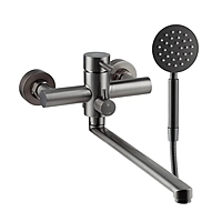 Смеситель для ванны Wasser Zimmer ZM-7728-16Q графит