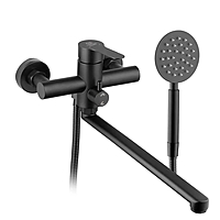 Смеситель для ванны Wasser Zimmer ZM-7728-16H черный