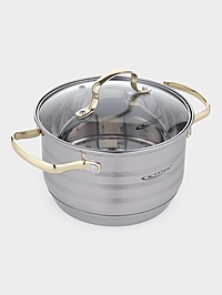 Кастрюля 2,5 л "ЭЛИС ГОЛД" ф18х11,5 см