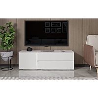 Тумба напольная под ТВ «Лора», 450×1350×440 мм, цвет белый
