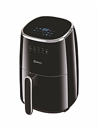 Аэрогриль Sakura SA-7684BK, 5 л, 1500 Вт, 8 программ, сенсорное управление, таймер, черный