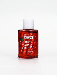 Ural Lab Winter Melody Гель для душа, 110 мл, Merry cherry Christmas, вишня