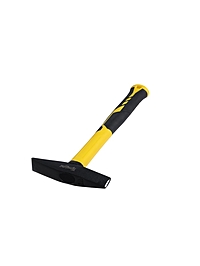 Молоток сварщика ТУНДРА, двухсторонний плоский боек, двухкомпонентная рукоятка, 300 г