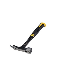 Молоток кровельщика ТУНДА ПРОФИ, цельнокованый, боек с магнитом, 2К рукоятка, 600 г