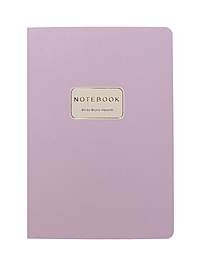 Тетрадь 40л лин BrunoVisconti. MONOCOLOR, зефирный сиреневый
