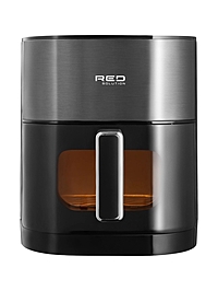 Аэрогриль RED SOLUTION W260, 2100Вт, 6л, 80-200°С, 8 программ, сенсорное управл, черный