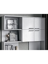 Стол компьютерный «Брауни», правый, 1280×2000×1450 мм, цвет белый