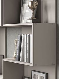 Стол компьютерный «Брауни», левый, 1280×2000×1450 мм, цвет кашемир