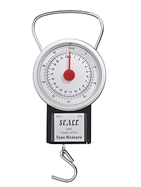 Безмен механический, до 22 кг, цена деления 250 г, черный