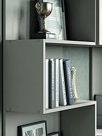 Стол компьютерный «Брауни», правый, 1280×2000×1450 мм, цвет кашемир