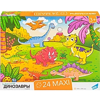 Макси-пазл Динозавры 24 элемента RI2404C