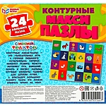 Mакси-пазлы контурные Синий Трактор 24 пазла 4650250551447