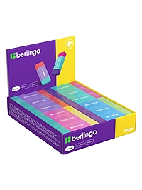 Ластик Berlingo Raze, прямоугольный, Eco-Pvc, 48×18×10 мм
