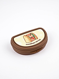 Бутербродница «Капибара», 14×10×4 см