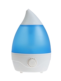 Увлажнитель воздуха LHU-04, ультразвуковой, 22 Вт, 2 л, 35 м2, бело-голубой