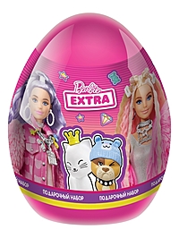 Набор для творчества "Конфитрейд" "BARBIE" в пластиковом яйце XXL 1/8